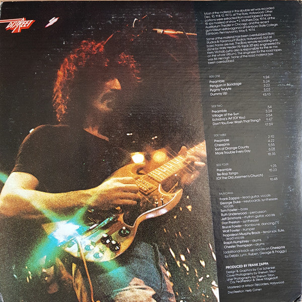 Zappa* / Mothers* : Roxy & Elsewhere (2xLP, Album, Jac)
