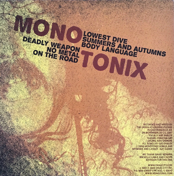 Monotonix : Body Language (12", EP)