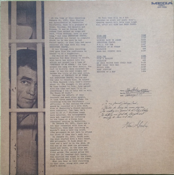 Glen Sherley : Glen Sherley (LP, Gat)