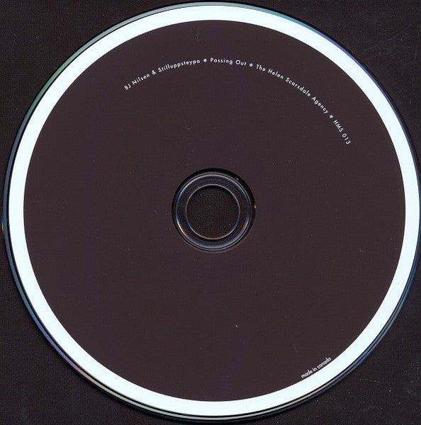 BJ Nilsen & Stilluppsteypa : Passing Out (CD, Album, Whi)