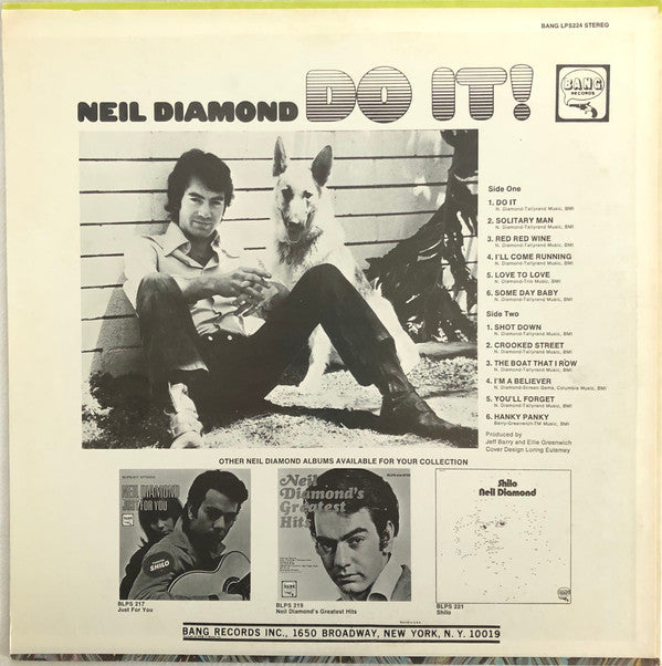 Neil Diamond : Do It! (LP, Comp, Mon)