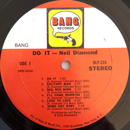 Neil Diamond : Do It! (LP, Comp, Mon)