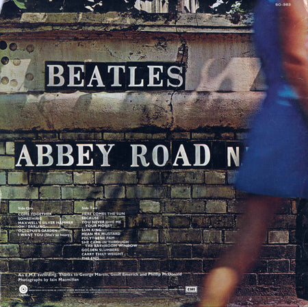 The Beatles : Abbey Road (LP, Album, RE, Jac)