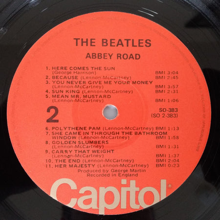 The Beatles : Abbey Road (LP, Album, RE, Jac)