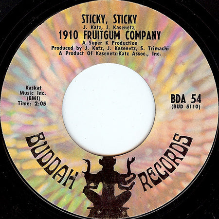 1910 Fruitgum Company : 1, 2, 3, Red Light (7", Single, Pit)