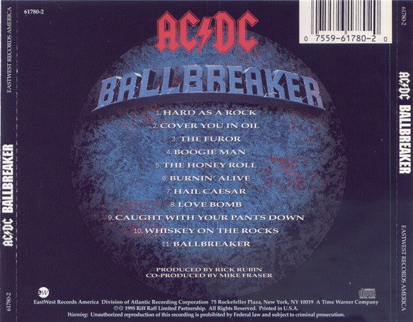 AC/DC : Ballbreaker (CD, Album, SRC)