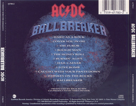 AC/DC : Ballbreaker (CD, Album, SRC)