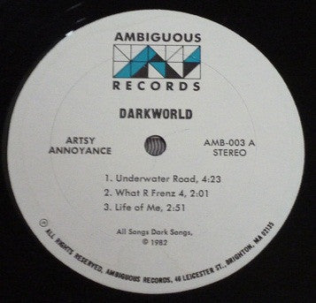 The Dark (5) : Darkworld (LP, Album)