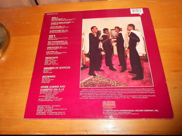Bill Moss, Leviticus (6) :  I'm A New Creation (LP)