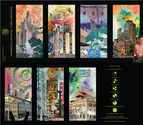 Government Alpha : Structural Contradiction (3xCass, Album, C20 + Box, Ltd)