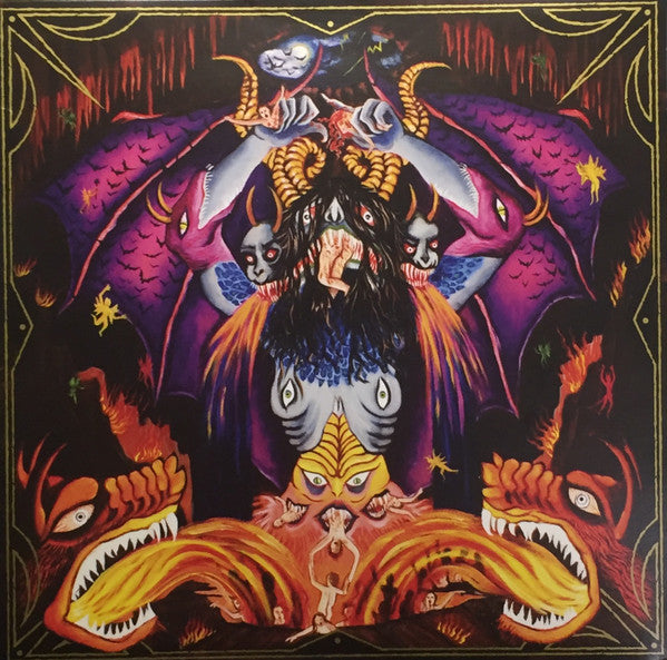 Devil Master : Satan Spits On Children Of Light (LP, Album, Ltd, Yel)