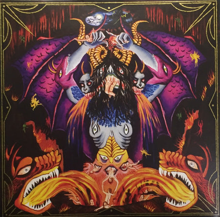Devil Master : Satan Spits On Children Of Light (LP, Album, Ltd, Yel)