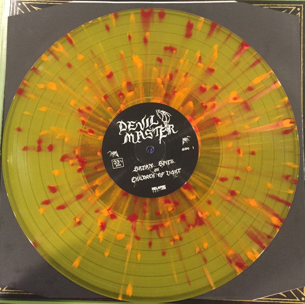 Devil Master : Satan Spits On Children Of Light (LP, Album, Ltd, Yel)