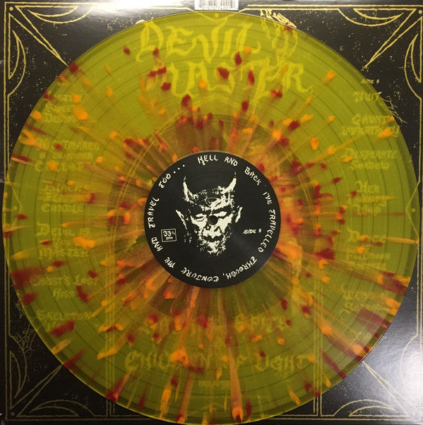 Devil Master : Satan Spits On Children Of Light (LP, Album, Ltd, Yel)