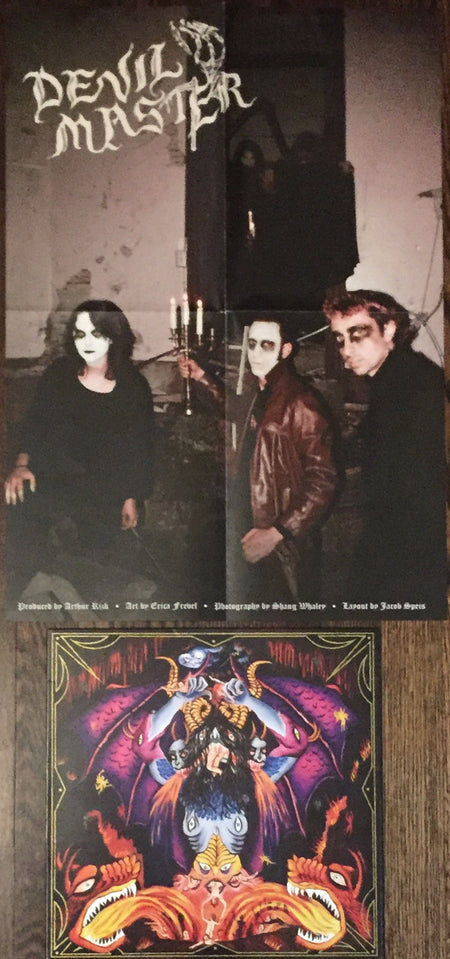 Devil Master : Satan Spits On Children Of Light (LP, Album, Ltd, Yel)