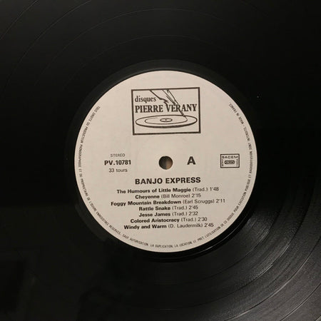 Banjo Express : Country Music - Old-Time - Bluegrass (LP, Album, Gat)