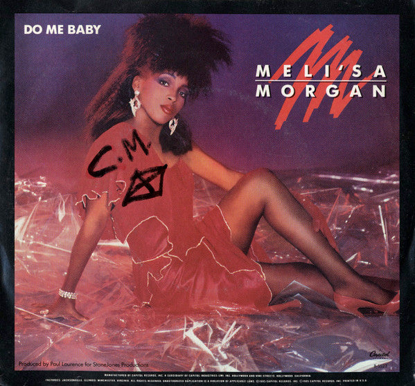 Meli'sa Morgan : Do Me Baby (7", Single, Jac)
