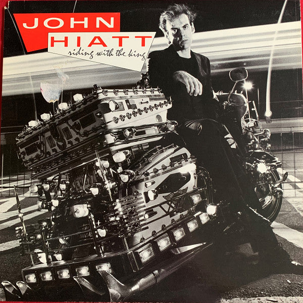 John Hiatt : Riding With The King (LP, Album, Win)