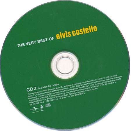 Elvis Costello : The Very Best Of Elvis Costello (2xCD, Comp)