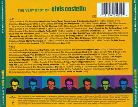 Elvis Costello : The Very Best Of Elvis Costello (2xCD, Comp)