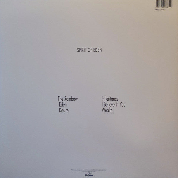 Talk Talk : Spirit Of Eden (LP, Album, RE, 180 + DVD-V, Album, RE, NTSC + RP)