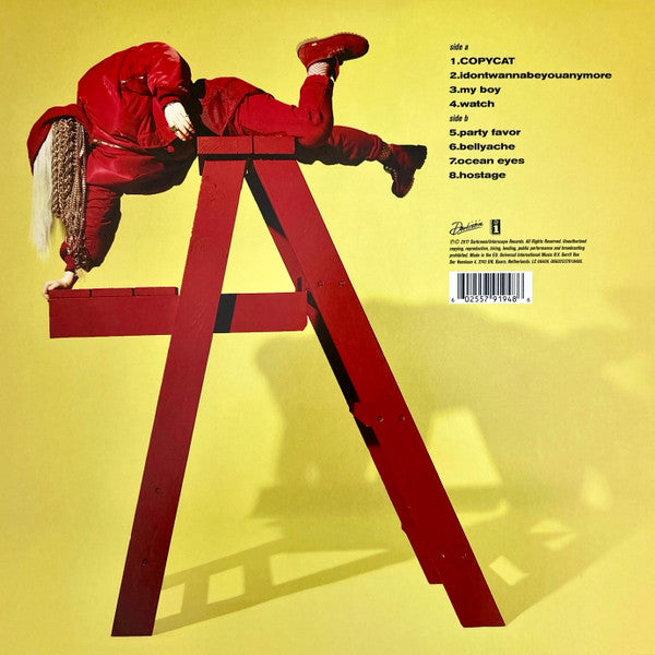 Billie Eilish : Dont Smile At Me (12", EP, RE, Red)