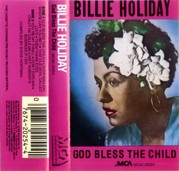 Billie Holiday : God Bless The Child (Cass, Comp)
