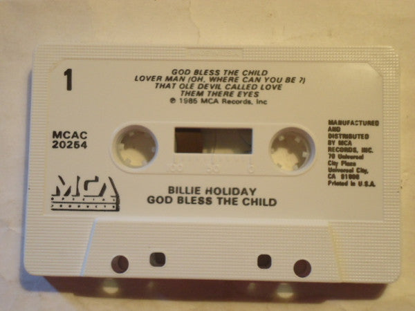 Billie Holiday : God Bless The Child (Cass, Comp)
