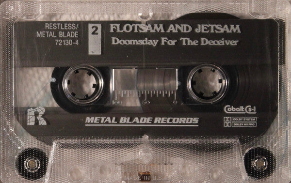 Flotsam And Jetsam : Doomsday For The Deceiver (Cass, Album, RE, Cob)