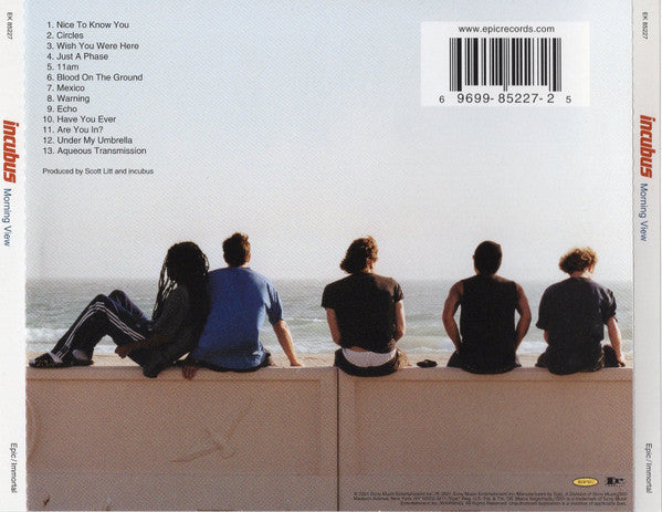 Incubus (2) : Morning View (CD, Album, Enh, Ltd)