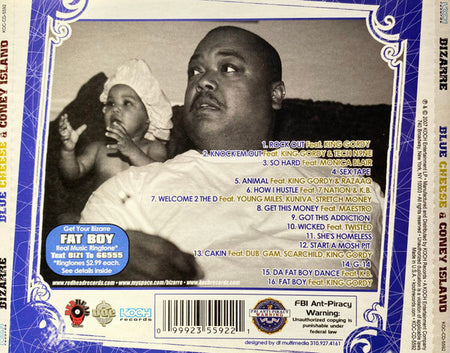 Bizarre (2) : Blue Cheese & Coney Island (CD, Album, Copy Prot.)