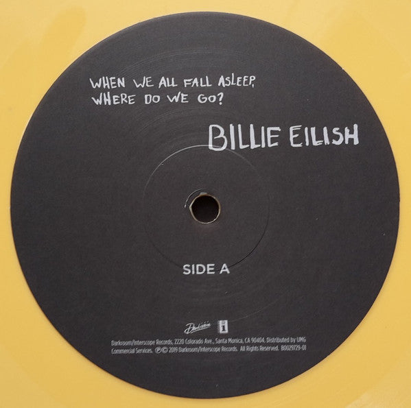 Billie Eilish : When We All Fall Asleep, Where Do We Go? (LP, Album, Pal)
