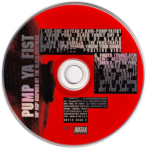 Various : Pump Ya Fist (Hip Hop Inspired By The Black Panthers) (CD, Comp)
