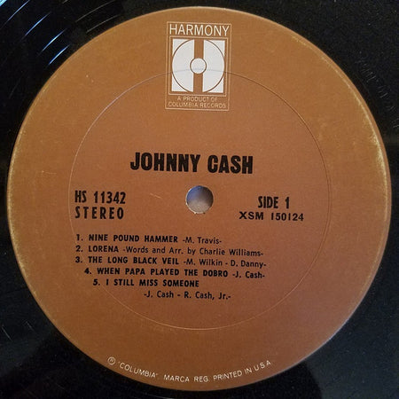 Johnny Cash : This Is Johnny Cash (LP, Comp, Pit)