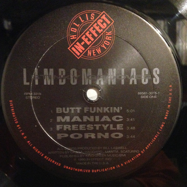 Limbomaniacs : Stinky Grooves (LP, Album)