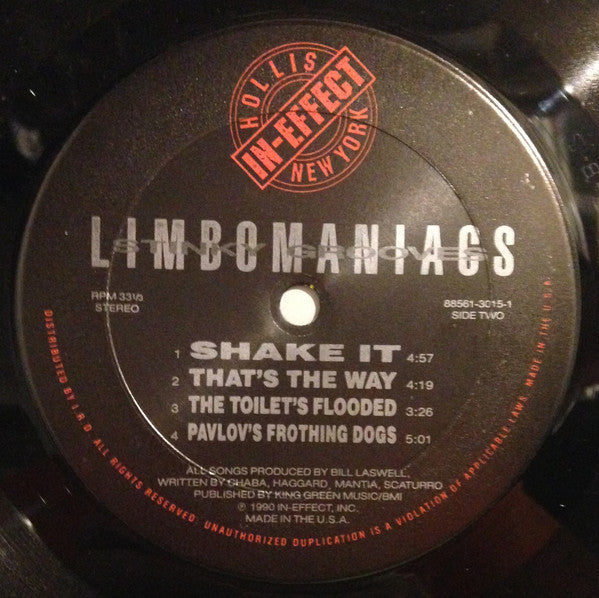 Limbomaniacs : Stinky Grooves (LP, Album)