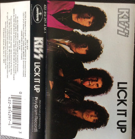 Kiss : Lick It Up (Cass, Album, 15)