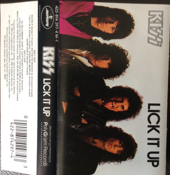 Kiss : Lick It Up (Cass, Album, 15)