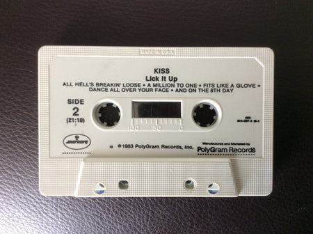 Kiss : Lick It Up (Cass, Album, 15)