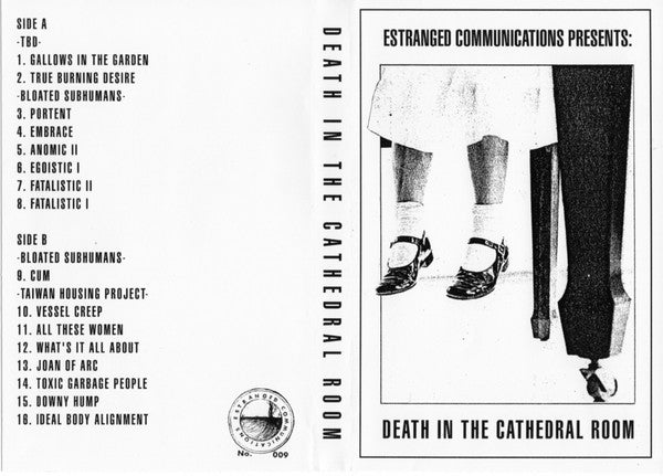 Various : Death In The Cathedral Room (Cass, Album, Comp, Ltd, Num)