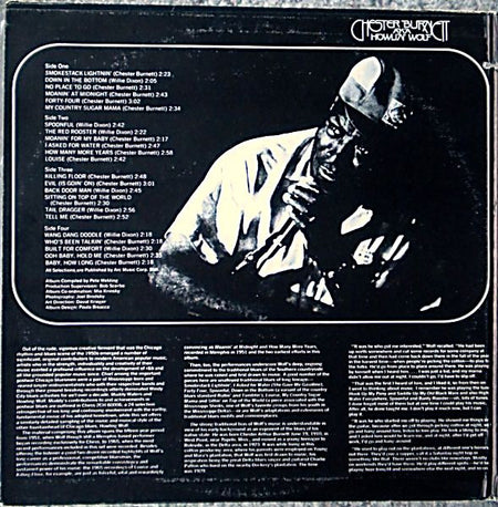 Howlin' Wolf : Chester Burnett A.K.A. Howlin' Wolf (2xLP, Comp, Gat)