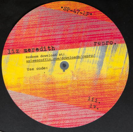 Liz Meredith : Repro (LP, Album)