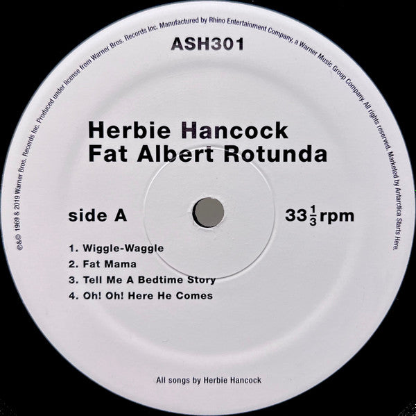 Herbie Hancock : Fat Albert Rotunda (LP, Album, RE)