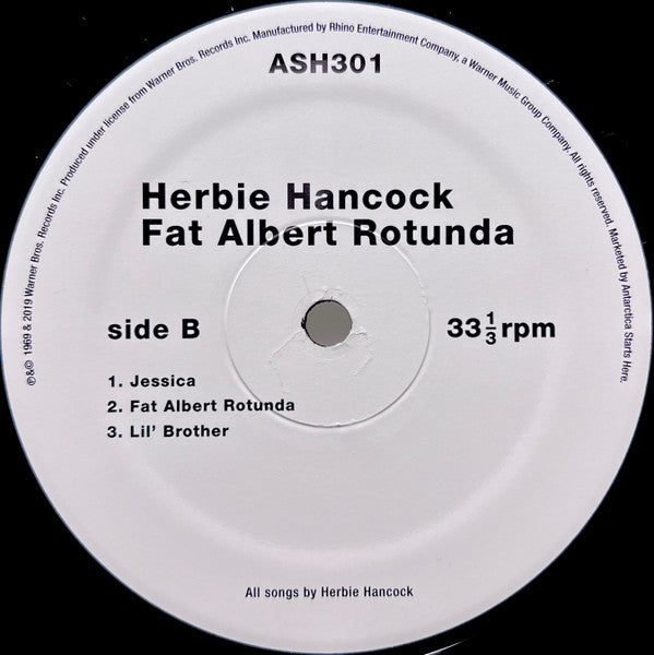 Herbie Hancock : Fat Albert Rotunda (LP, Album, RE)