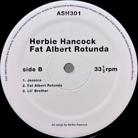 Herbie Hancock : Fat Albert Rotunda (LP, Album, RE)