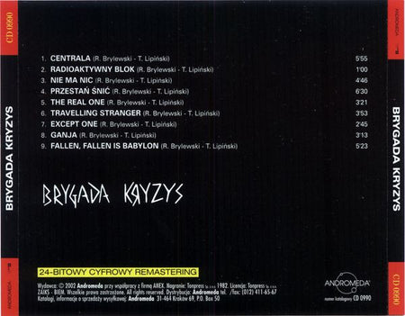 Brygada Kryzys : Brygada Kryzys (CD, Album, RE, RM)