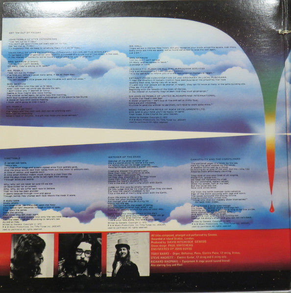 Genesis : Foxtrot (LP, Album, Pin)