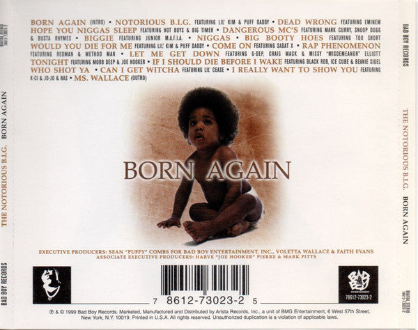 Notorious B.I.G. : Born Again (CD, Album)