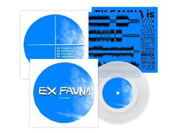 Ex Fauna : Blue Moon (Lathe, 7", EP, Ltd)