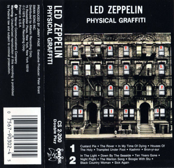 Led Zeppelin : Physical Graffiti (Cass, Album, RE, AR)